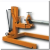 Chariot manuel extracteur / porte arbre - marque SVECOM (manual shaft-extracting trolley)