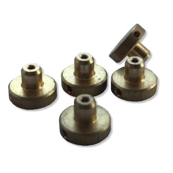 Gicleurs "mini" en laiton H5 alésage 0,8 mm (mini brass pawl / jet for shaft)