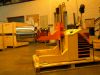 Chariot electrique extracteur / porte arbre - marque SVECOM (electronic shaft-extracting trolley)