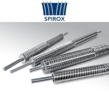 Vis élargisseuses SPIROX (SPIROX stainless steel spiral rollers)