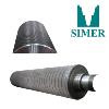 Rouleaux cannelés - marque SIMER (grooved rolls for the cardboard industry)