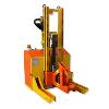 Chariot electrique extracteur / porte arbre - marque SVECOM (electronic shaft-extracting trolley)